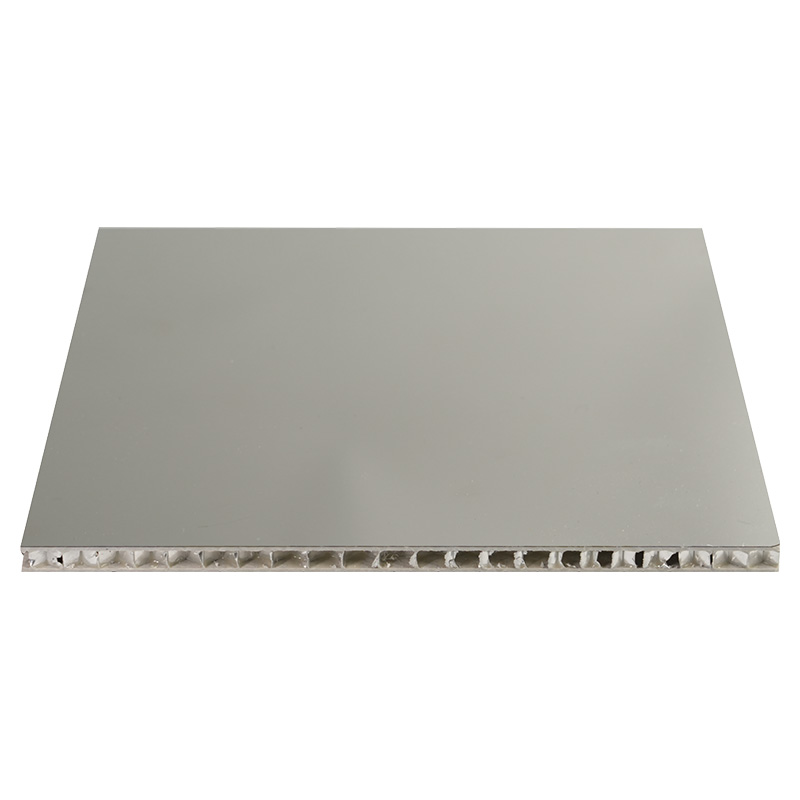 Lebar 1220mm Tebal 8mm SPC Panel Aluminium Sarang Lebah Dua Sisi Panel Dinding Dalam Ruangan Kekerasan Tinggi