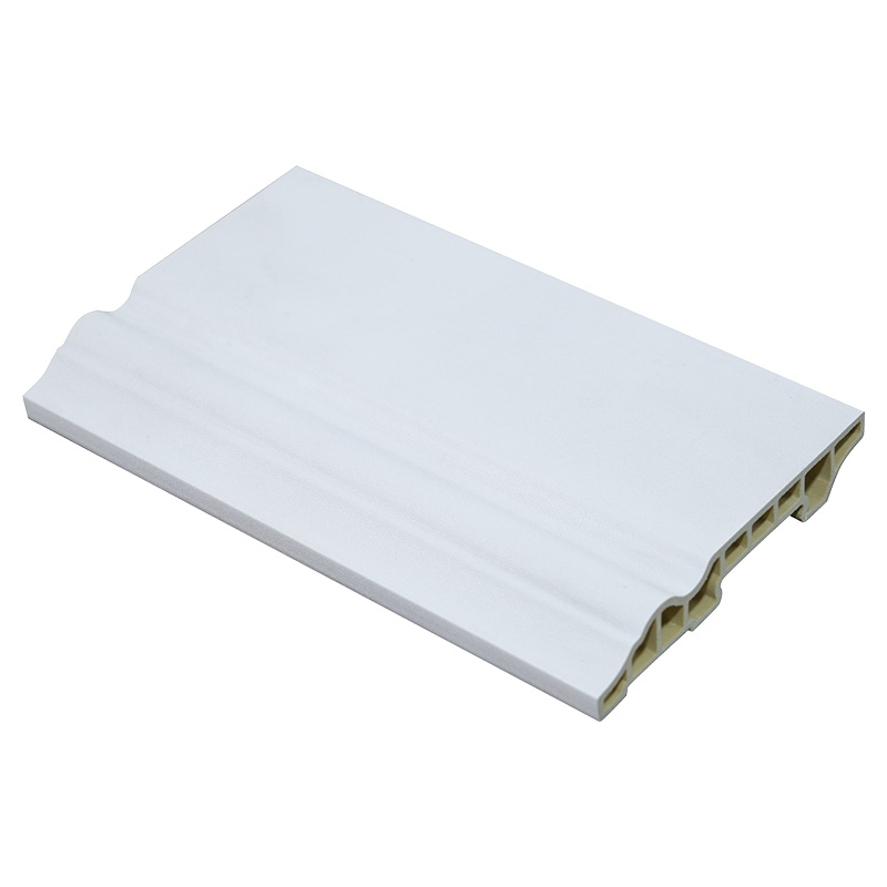 Papan Penyisipan WPC Butir Kayu 80mm dengan Basis Komposit PVC