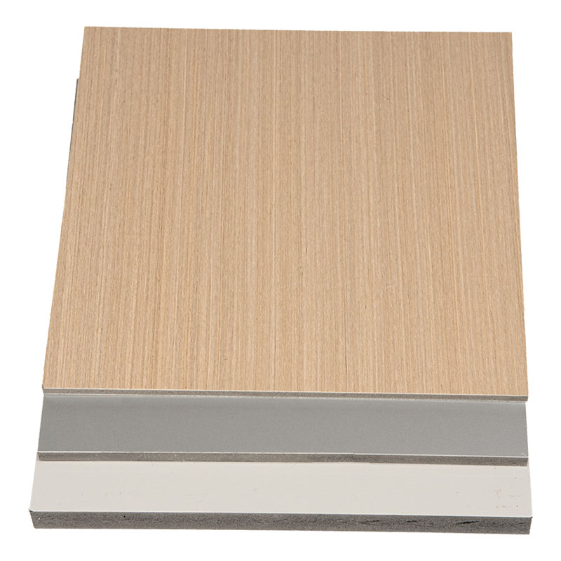 Panel Dinding PVC Kayu-Plastik Mulus Berlubang